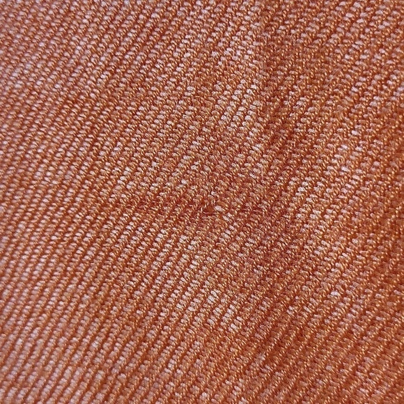 Fall scarf in the color orange, 27 x 64 - Picture 7 of 8